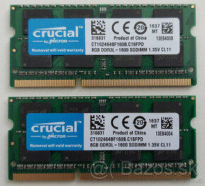 8GB DDR3L 1600Mhz SODIM - 1