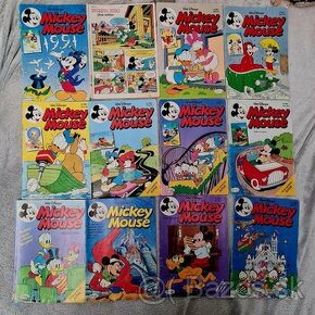 Mickey Mouse & Kacer Donald komiks (90. roky, v slovenčine)