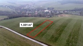 Podkylava– 1.331 m2 STAVEBNÝ POZEMOK pre chatu / mobilný dom