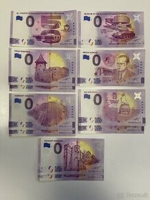 0 euro bankovka ,suvenir