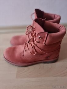 Nepremokave Timberland premium 6 Top stav lososove