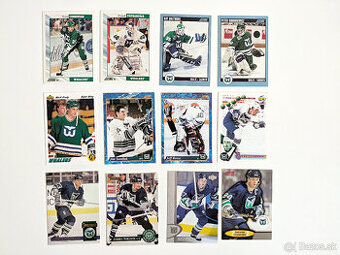 NHL kartičky Hartford Whalers (12 ks)