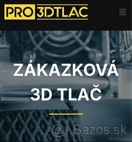 Zákazková 3D tlač