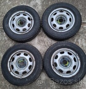 Predám 4ks 13" kolesá VW Polo 4 1/2Jx ET35 kompletné - 1