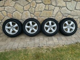 Disky Nissan 7 J x 16 + pneumatiky 215/65 R16 zimne - 1