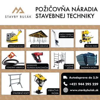 Požičovňa náradia  stavebnej techniky