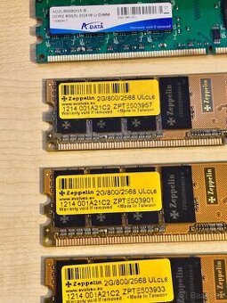 4x 2GB DDR2 800 Zeppelin + Adata - 1