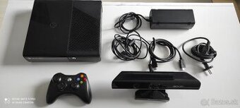 Xbox 360 slim 250gb+kinect a hry