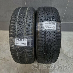 Zimné pneumatiky 245/50 R19 RSC PIRELLI DOT2420 - 1