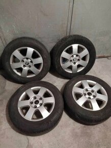 alu disky orig. Škoda 5x112 R15 + pneu 195/65 r15