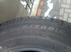 215/70r16 dva ks.Vzor 6 mm