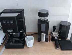 Predám Gaggia Classic (upravený) a Eureka Mignon Zero