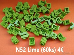 N52 Lego® Diely, Lime (ako nové, nehrané, 60ks)