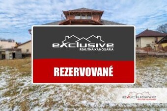 "REZERVOVANÉ" RODINNÝ DOM, UL.KLAŠTORNÁ, RASLAVICE, 1217 M