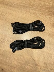 2x micro usb nabijaci kabel 2m