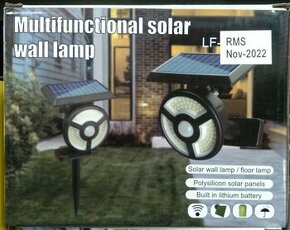Predám nové LED  záhradné solárne dekoratívne osvetlenie