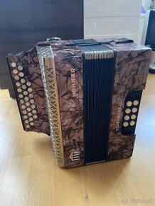 Heligonka Hohner Victoria Model B/Es dvojhlas