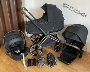 Kočík Cybex Priam Rosegold - Trojkombinácia