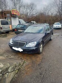 Rozpredám mercedes s320cdi 150kw w220 rv05