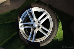 18”----ORIG---DEZENT---AUDI---A4--B8--5x112 R18---ZIMNA SADA