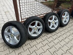 Predam elektrony 5X112 R16 + zimne pneumatiky 205/60R16