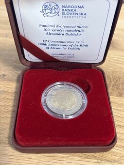 2€ PROOF A.DUBCEK 2021