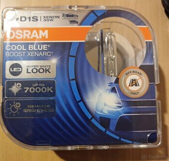 Xenónové výbojky Osram D1S cool blue - 1