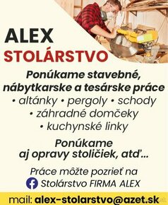 Ponúkam stolárske práce dlho ročne skúsenosti - 1