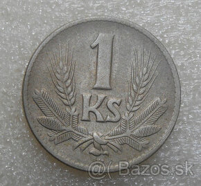 Mince: 1 Koruna 1941 pekný stav - Slovenský štát 1939-1945 - 1