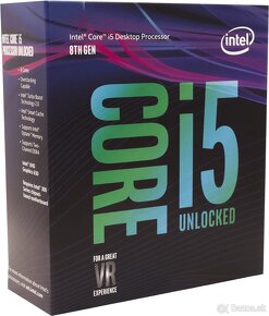 REZERVOVANÉ Intel i5 8600k