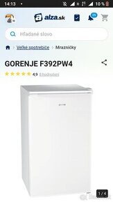 Mraznička malá Gorenje