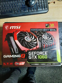 »»» Predám MSI GTX 1060 6GB Gaming X «««