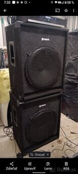 2x Subwoofer 18 palcov 2x1000 wat