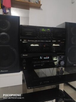 Pioneer reciever equalizer tápe deck - 1