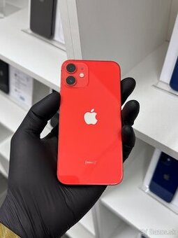 ZÁRUKA 2 ROKY /  Apple iPhone 12 Mini 128GB Red, 100%