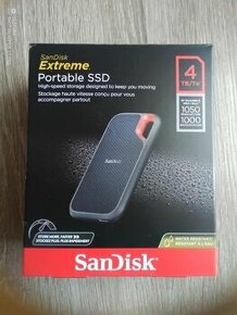 4TB SanDisk Extreme Pro Portable SSD s uzamknutim na kod. - 1