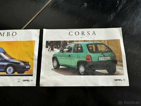 Opel Corsa Combo reklamné plagáty