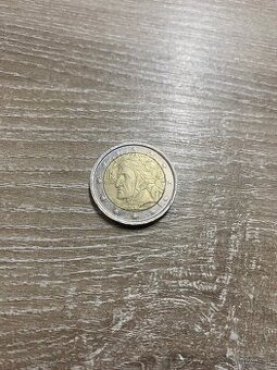 2 Euro Coin - Italy Dante Alighieri 2002