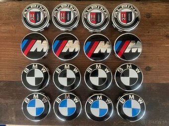 BMW stredové krytky (pukličky) do elektrónov - priemer 68mm