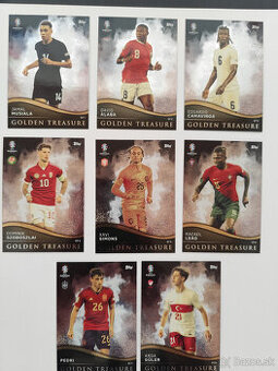 Euro 2024 kartičky Topps Match Attax - Golden Treasure - 1