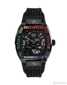 PHILLIP PLEIN THE $KELETON RAINBOW WATCH WITH CRYSTALS - 1