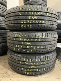 R17 225/55 Pirelli Cinturato P7 97Y  3x5MM DOT0618 - 1