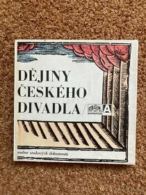 Box s LP deskami - Dějiny Českého divadla - 1