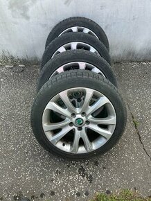 Hliníkové disky s Pneu zimné Škoda/VW 5x112