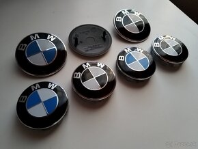 Znak BMW (82/74/68mm) Modré aj Čierne