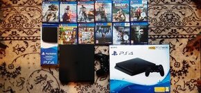 PS4 Jet Black model-CUH-2216A 500GB.