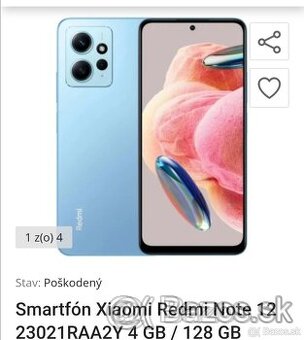 Redmi note 12 ice blue