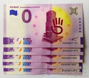 0€ / 0 euro / 0 eurová bankovka 5PEŇAZÍ