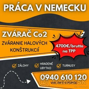 Zvárači Co2 na TPP Nemecko