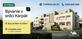 TopRealSK – Predaj atraktívnych 3 izb.bytov v srdci Malých K - 1